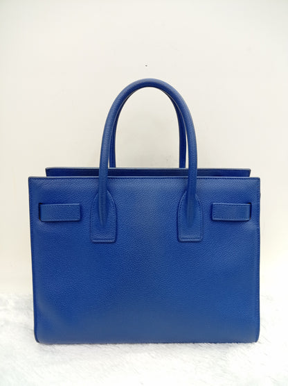 YsL SDJ Mini Grained Blue SHW 2015
Size 26 x 21 x 12cm
