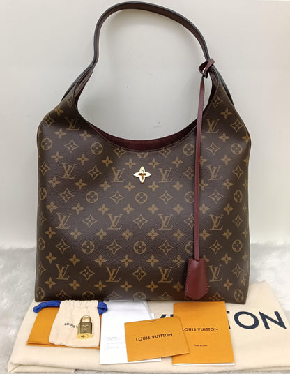 LV Flower Hobo Monogram Bordeaux 2018
