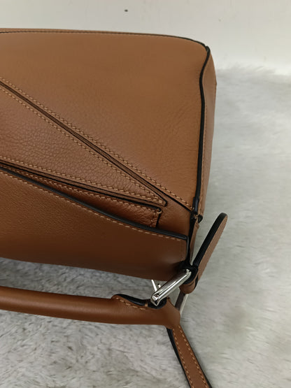 Loewe Puzzle Small Tan SHW 2021
