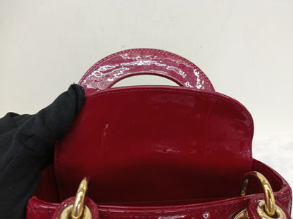 Lady Dior Mini Patent Red GHW 2019