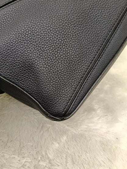 Loewe Puzzle Small Grained Midnight Blue Black GHW 2019