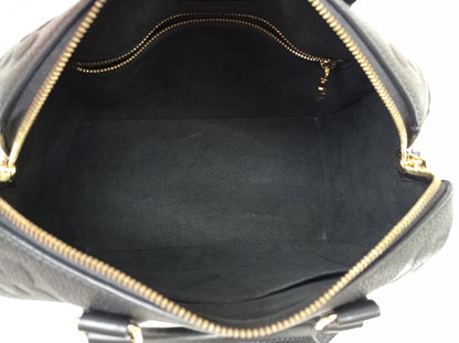 LV Speedy 25 Bandou NV Monogram Empreinte Noir 2023 (CHIP)