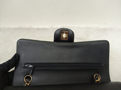 Chanel Medium Lamb Black GHW DF #29