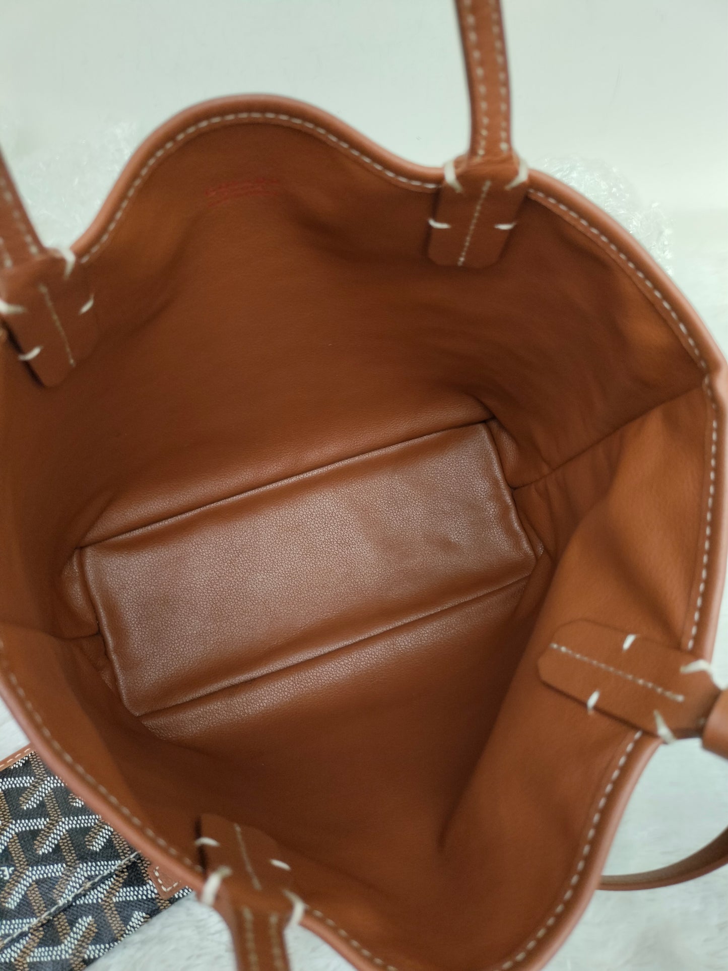 Goyard Anjou Mini Black Tan