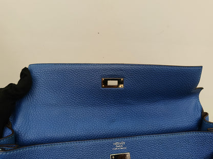 K35 Togo Blue Myconos PHW #O square
