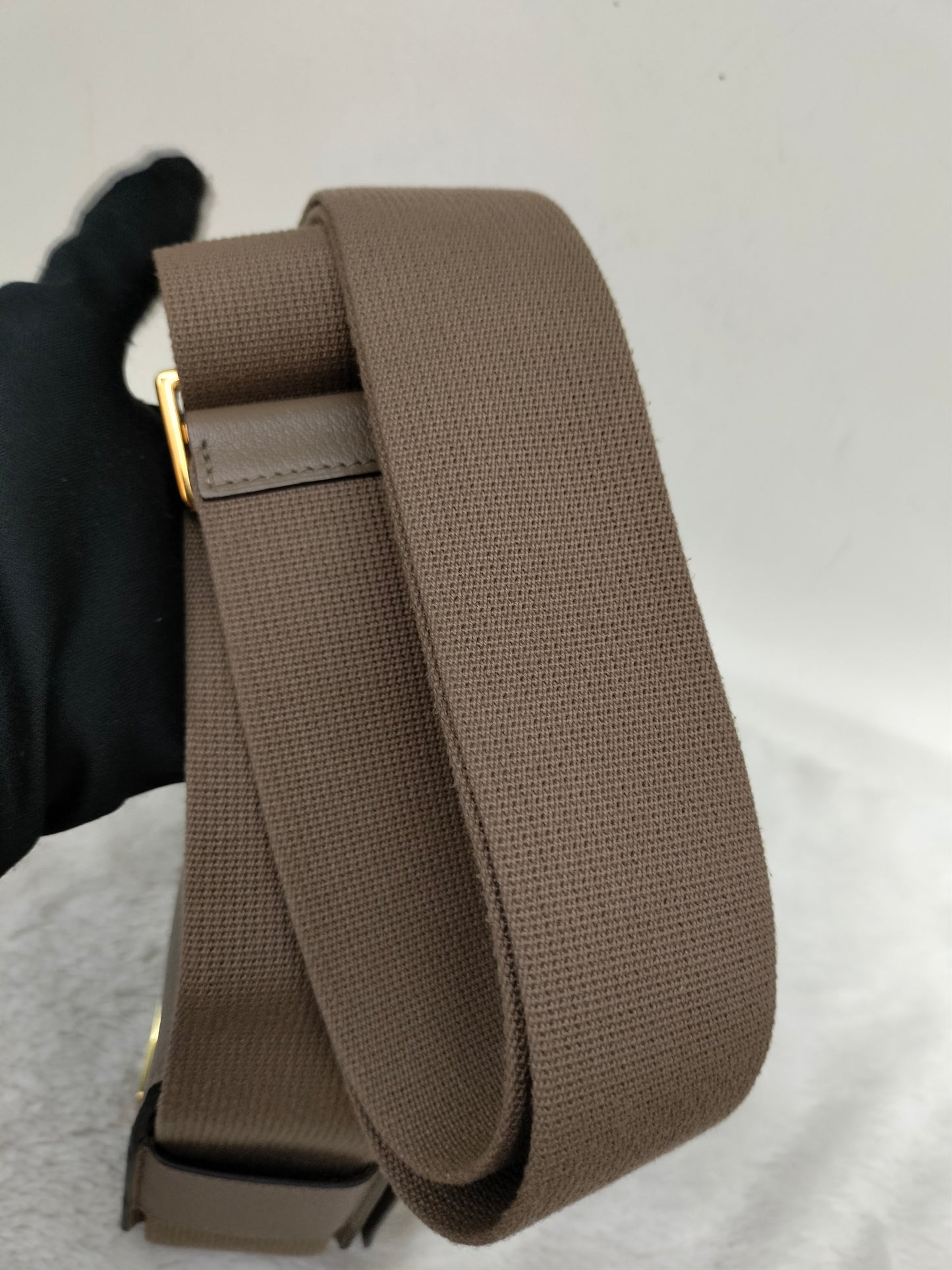 Hermes Geta Chevre Etoupe GHW #U