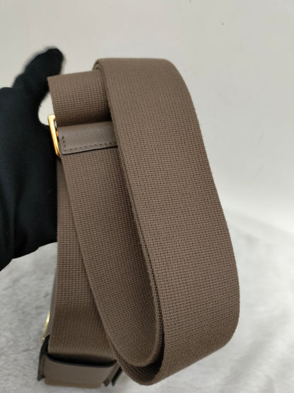 Hermes Geta Chevre Etoupe GHW #U