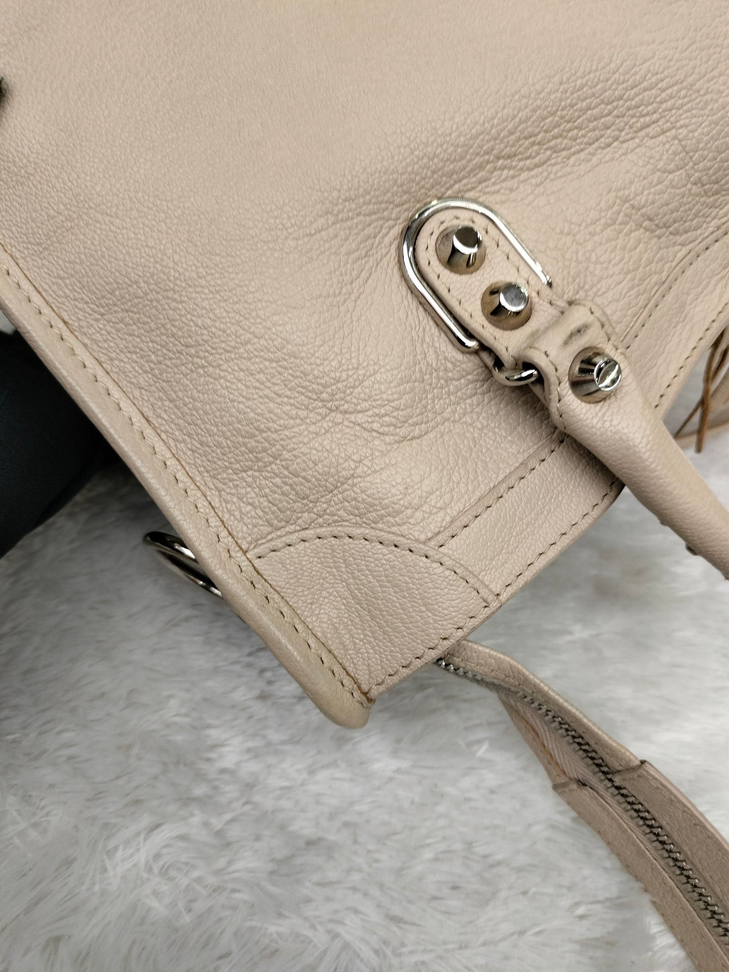 Balenciaga Small City Edge Beige SHW 2020