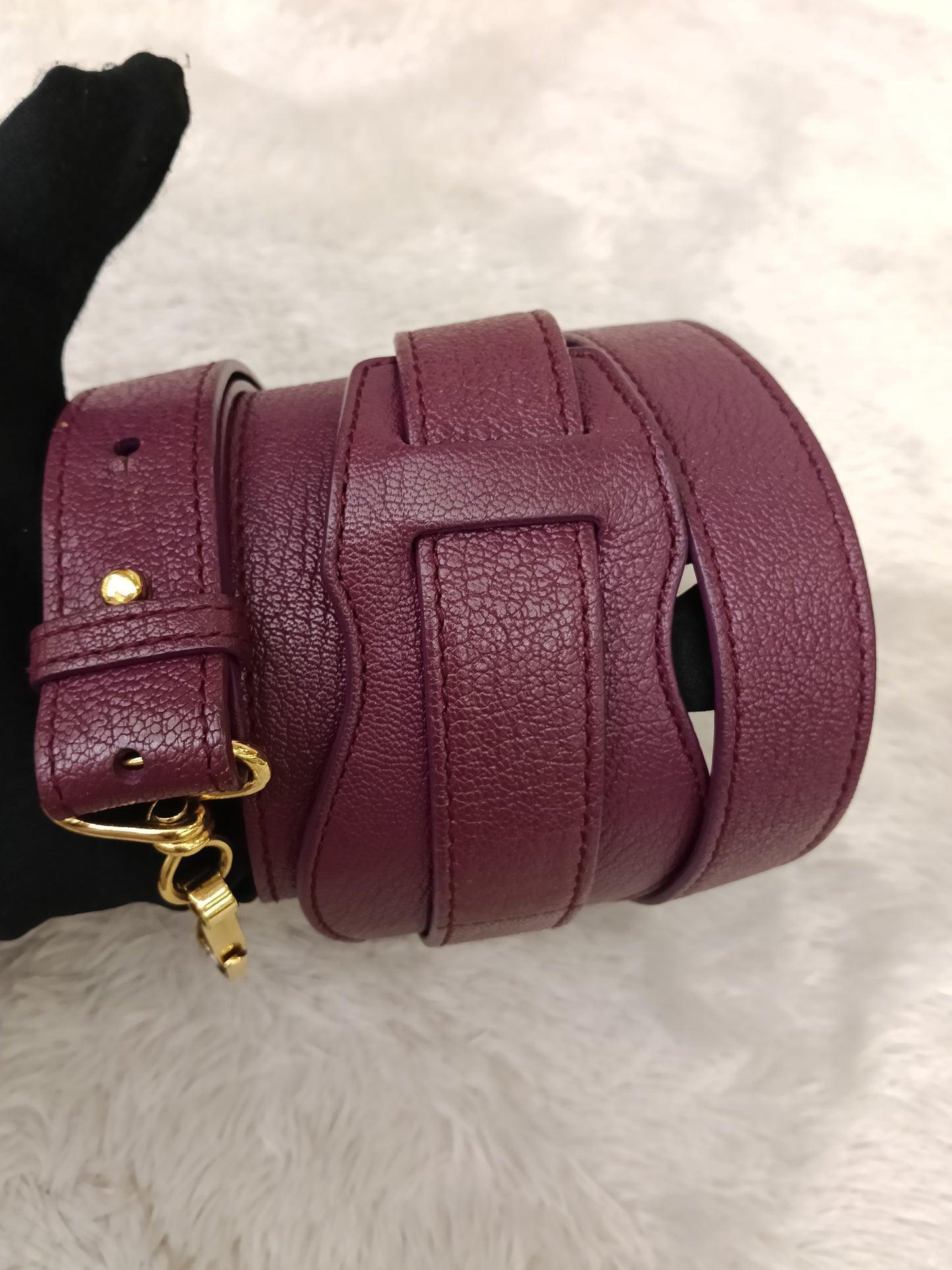 Balenciaga Small City Edge Prune GHW 2017