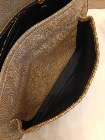 YsL Niki Medium Stingray Embossed Beige GHW 2019