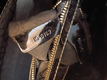 Lady Dior Mini Patent Black GHW 2019