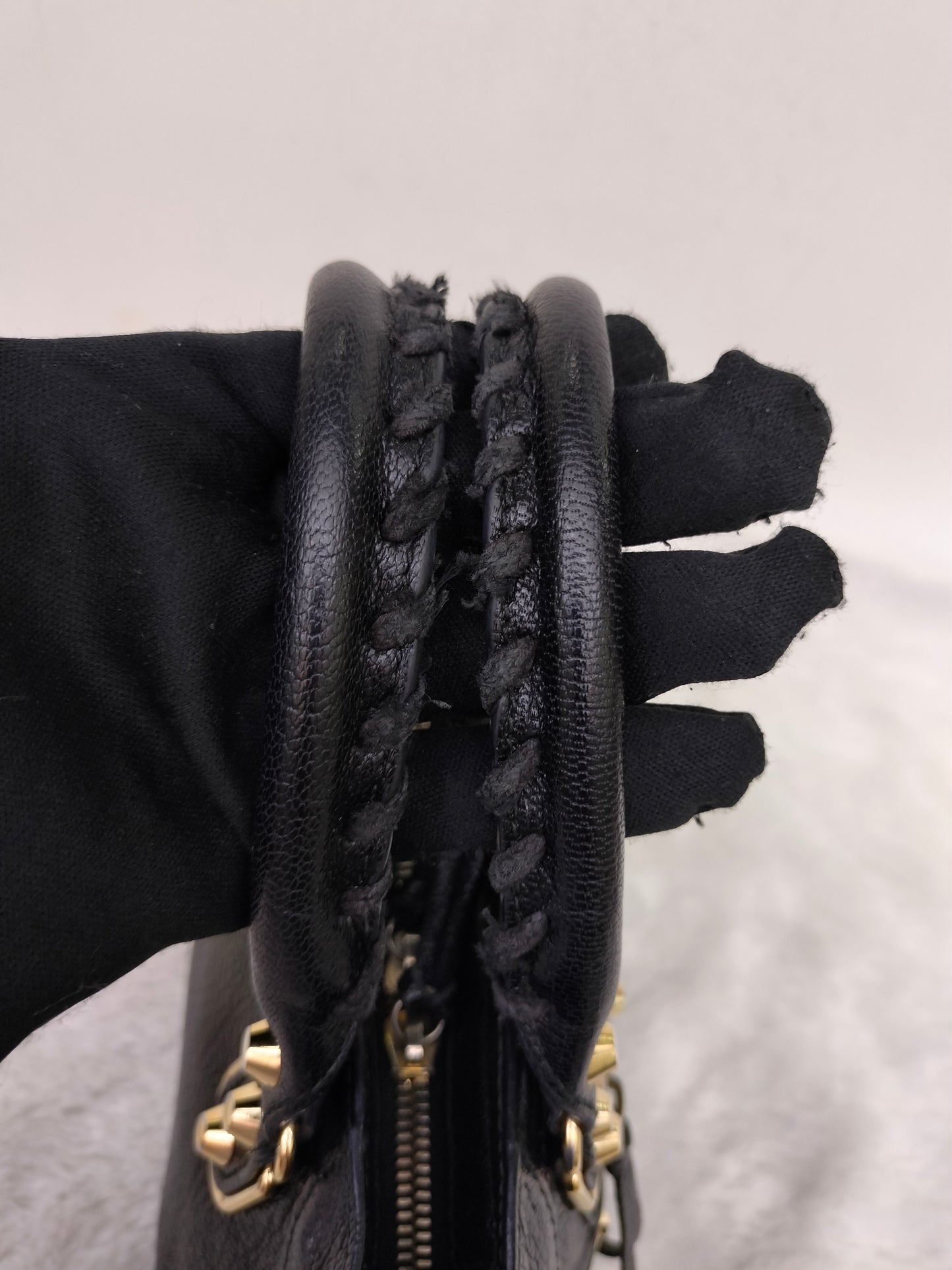 Balenciaga Mini City Edge Black GHW 2017