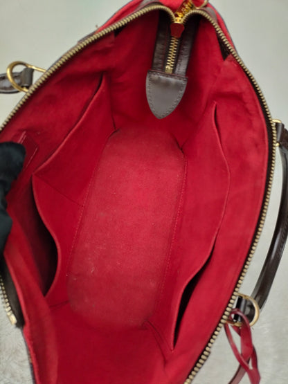 LV Caissa PM Damier Red