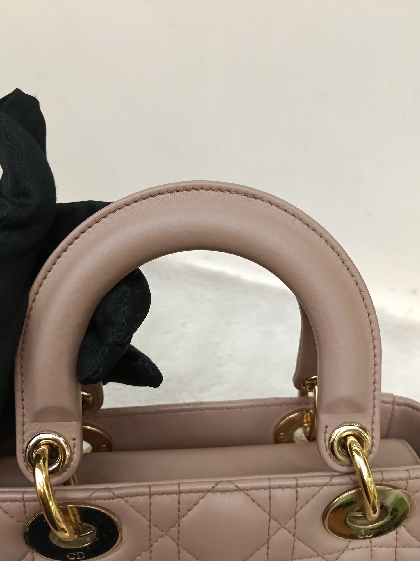 Lady Dior Small Lamb Fard GHW 2019