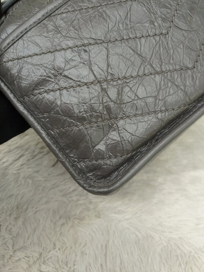 YsL Niki Baby Calfskin Grey RHW 2018