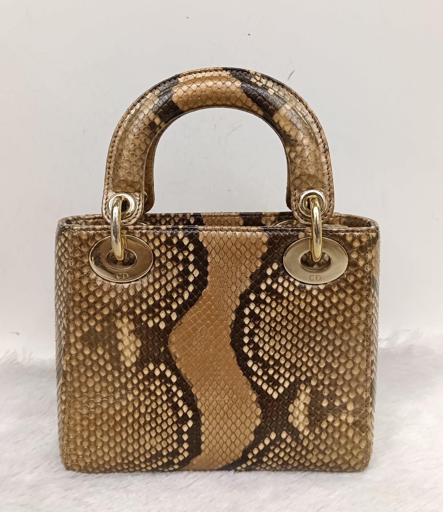 Lady Dior Mini Python GHW 2019