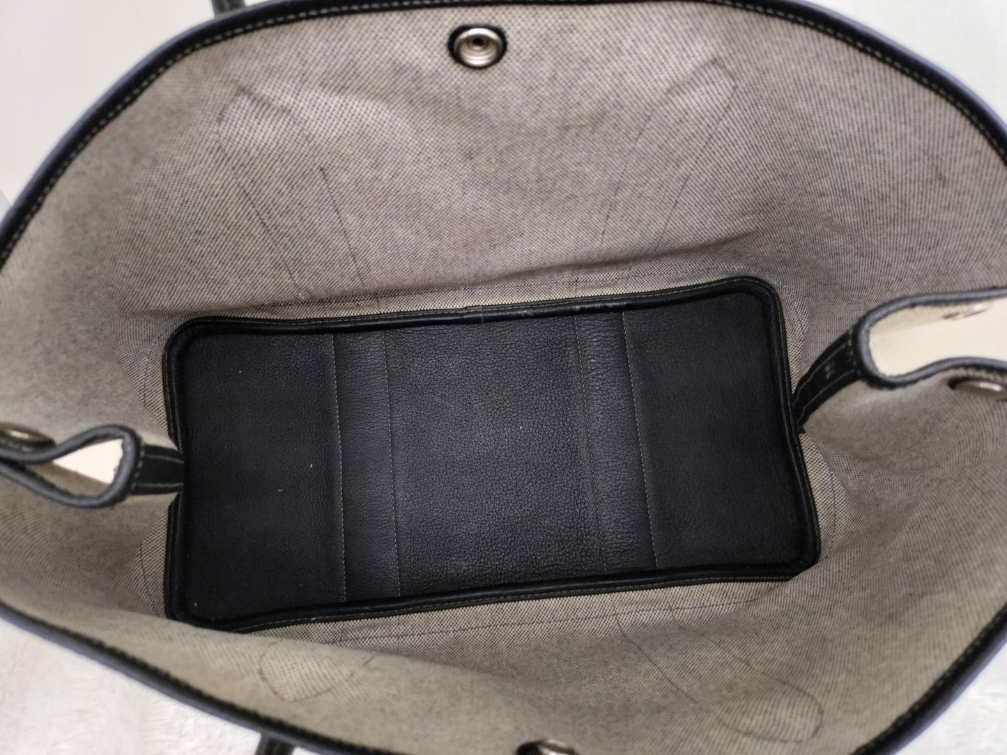 Garden Party 36 Toile Negonda Beige Black #N square