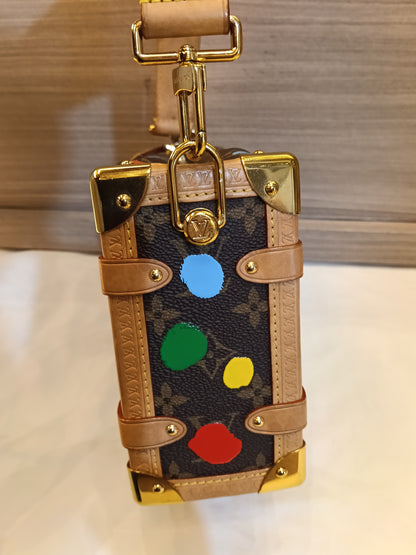 LV X Yayoi Kusama Side Trunk MM Monogram 3D Dots (CHIP)