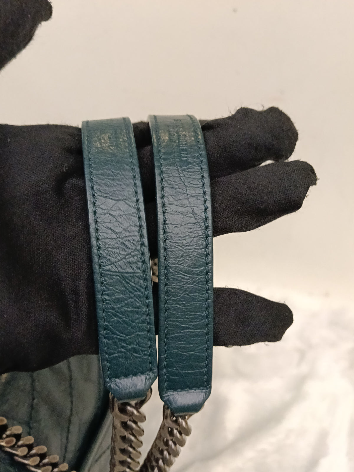 YsL Niki Medium Calfskin Emerald Green RHW 2018