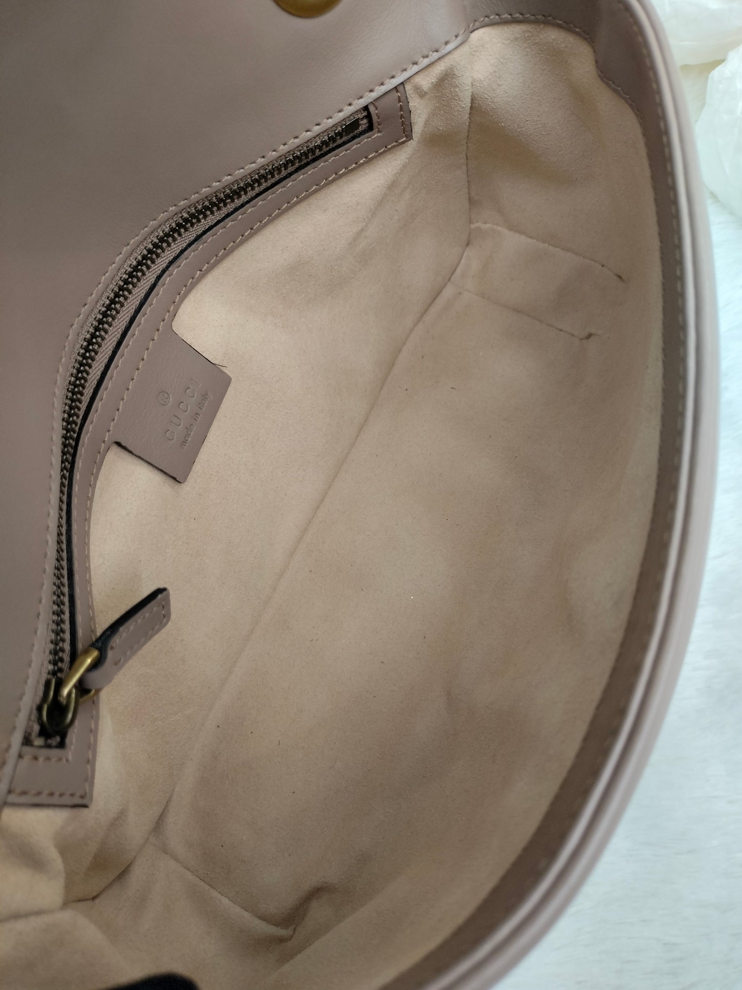 Gucci Marmont Small Nude GHW