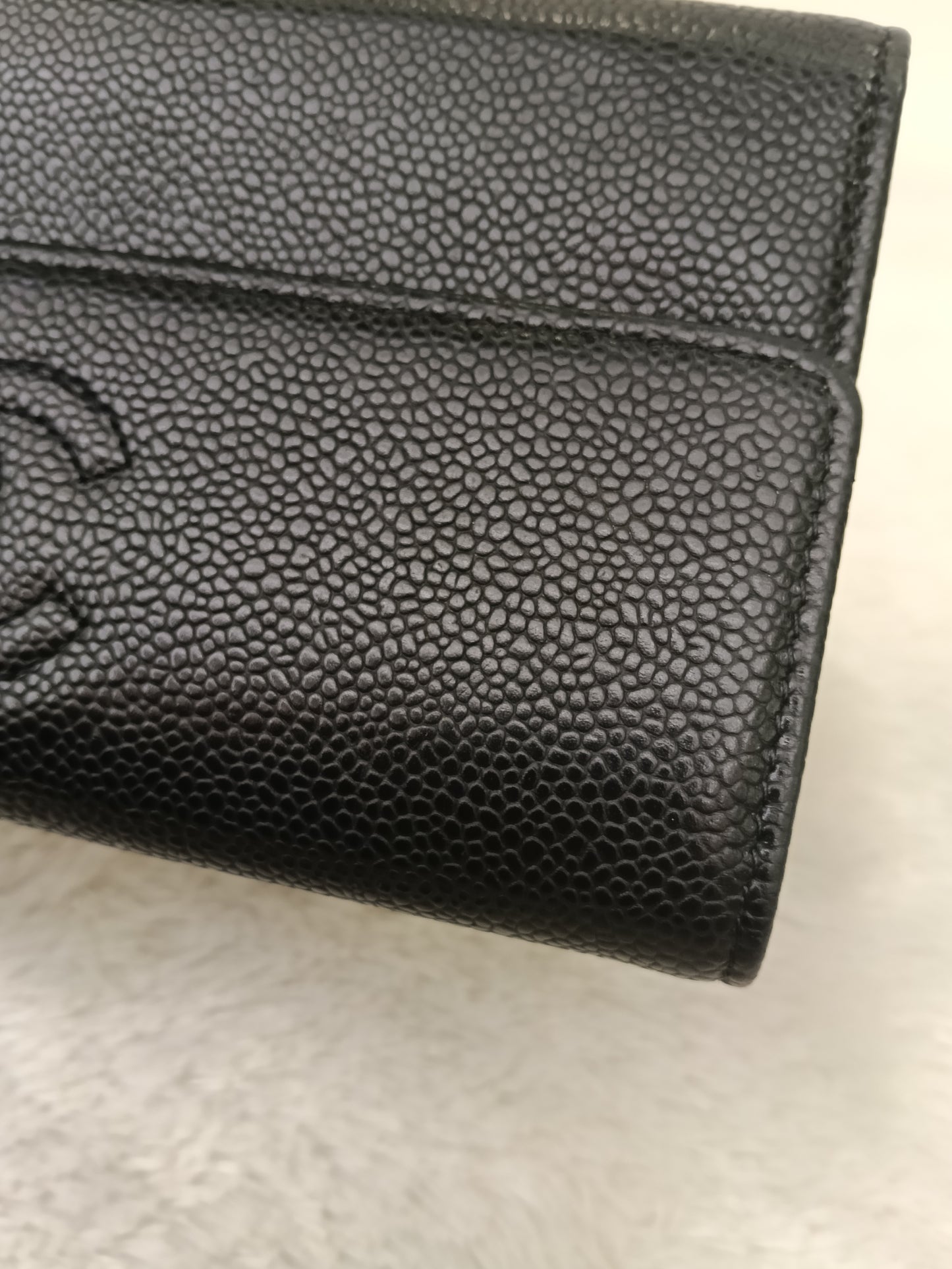 Chanel Timeless Continental Wallet Caviar Black SHW #16