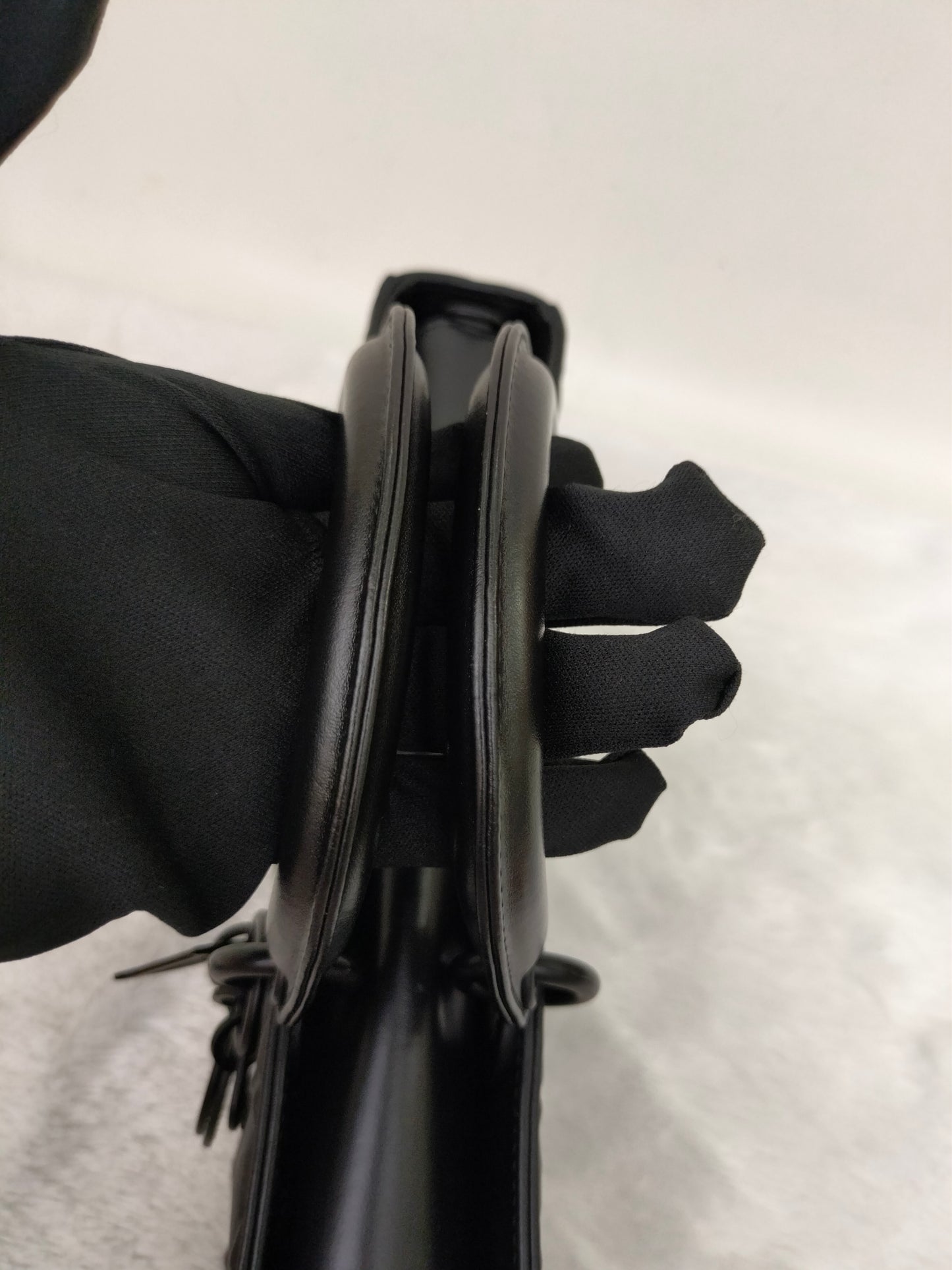 Dior Lady D'Joy Medium Cannage Diamond All Black 2022