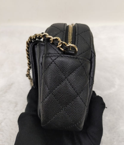 Chanel Day Camera Case Caviar Black GHW #27