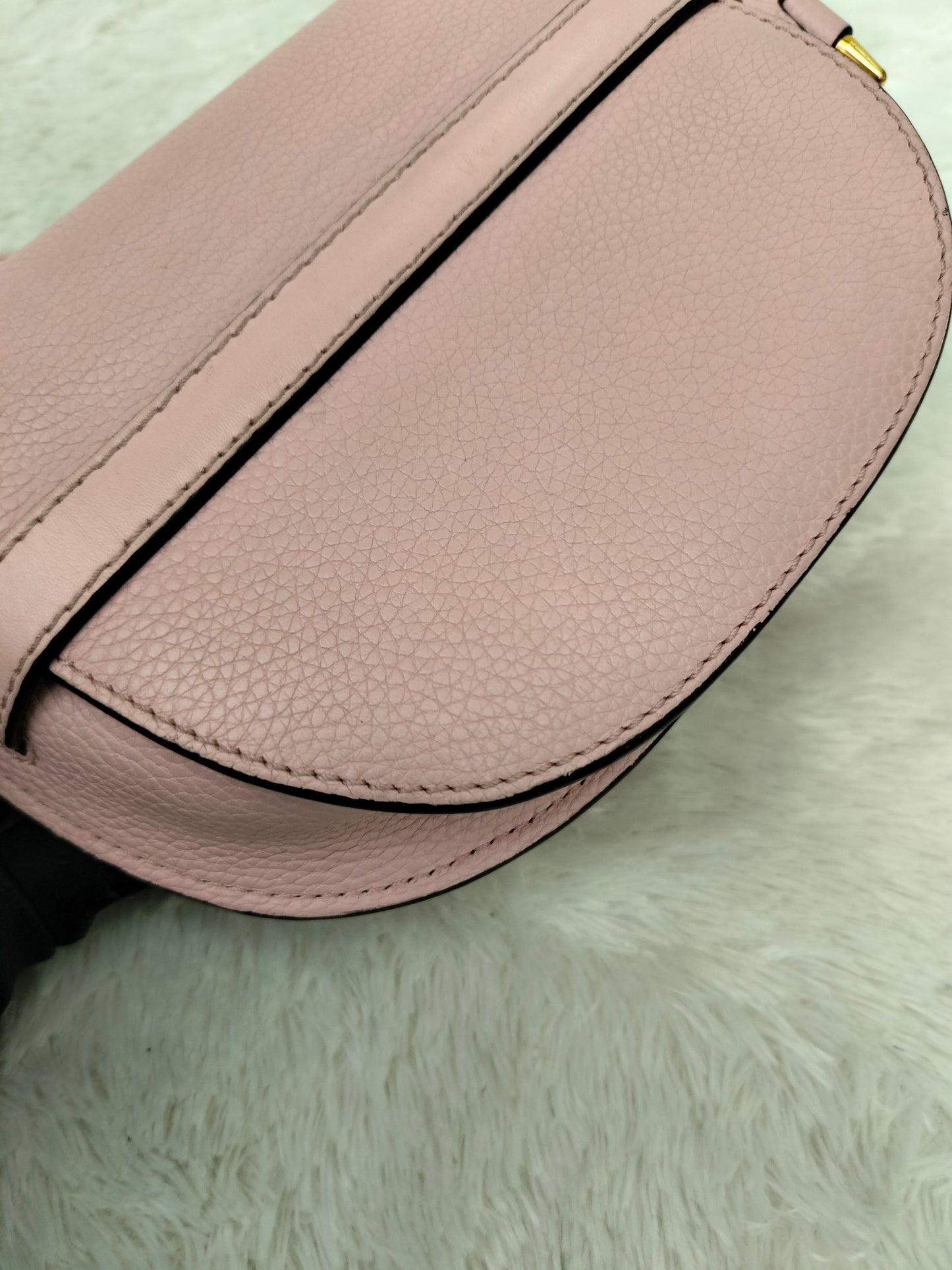 Loewe Gate Mini Grained Pink GHW 2019