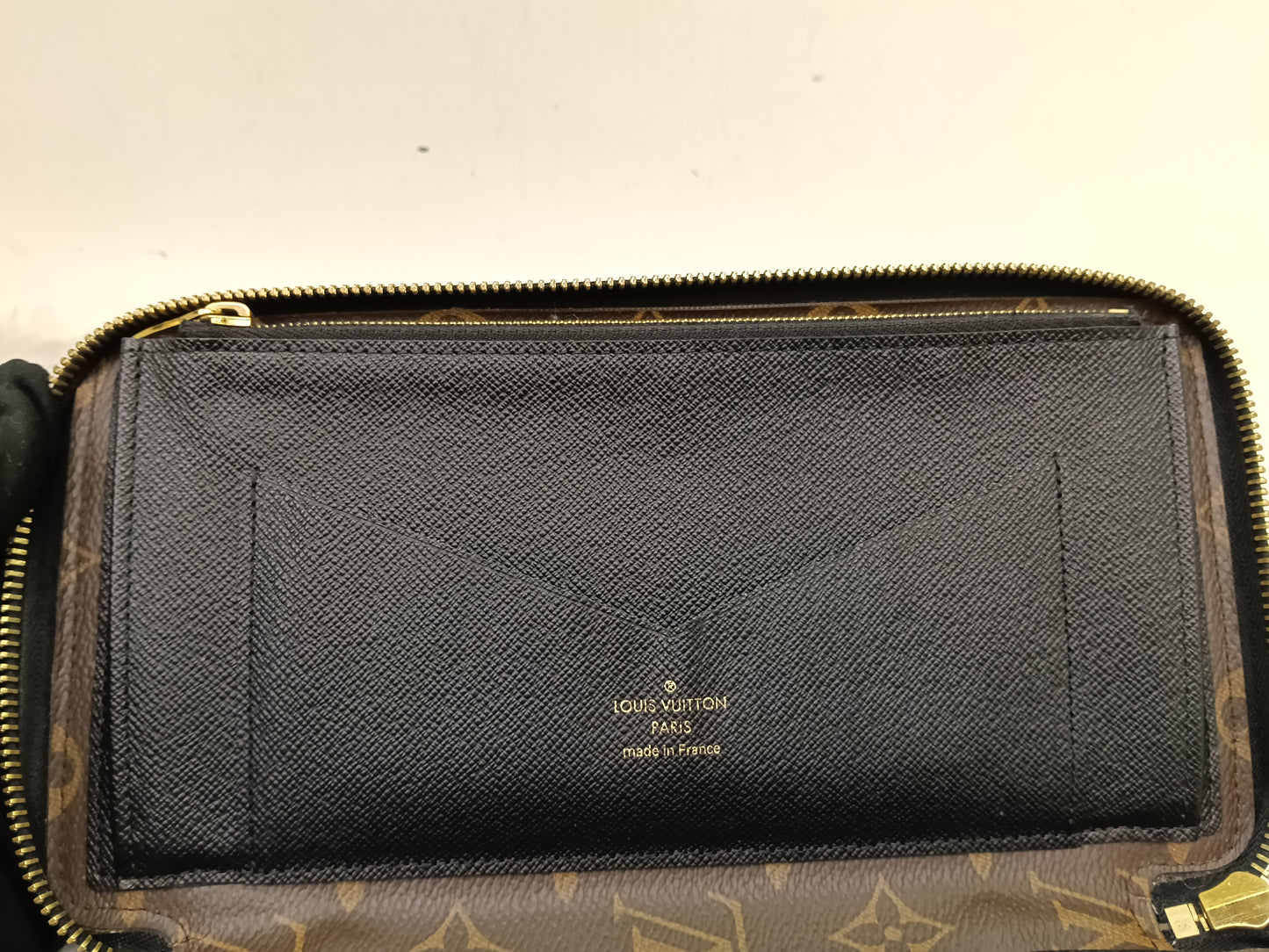 LV Zippy Retiro Organizer Wallet Monogram Noir