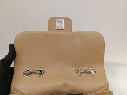 Chanel Medium Urban Companion Flap Caviar Beige SHW #25