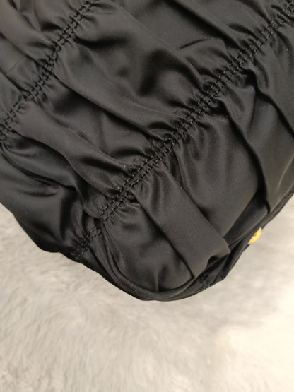 Prada Tessuto Gauffre Nylon Nero GHW
