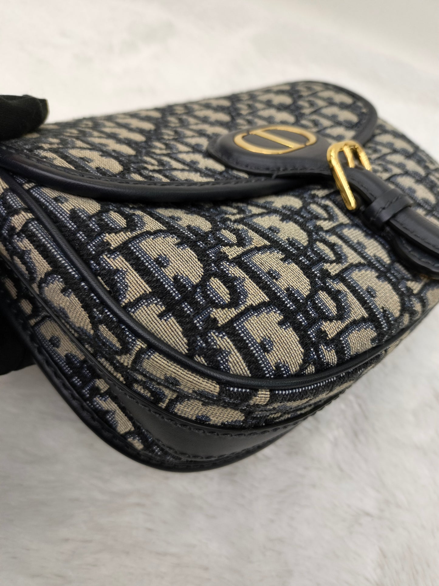 Dior Bobby Medium Oblique Navy GHW 2020