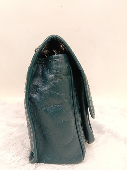 YsL Niki Medium Calfskin Emerald Green RHW 2018
