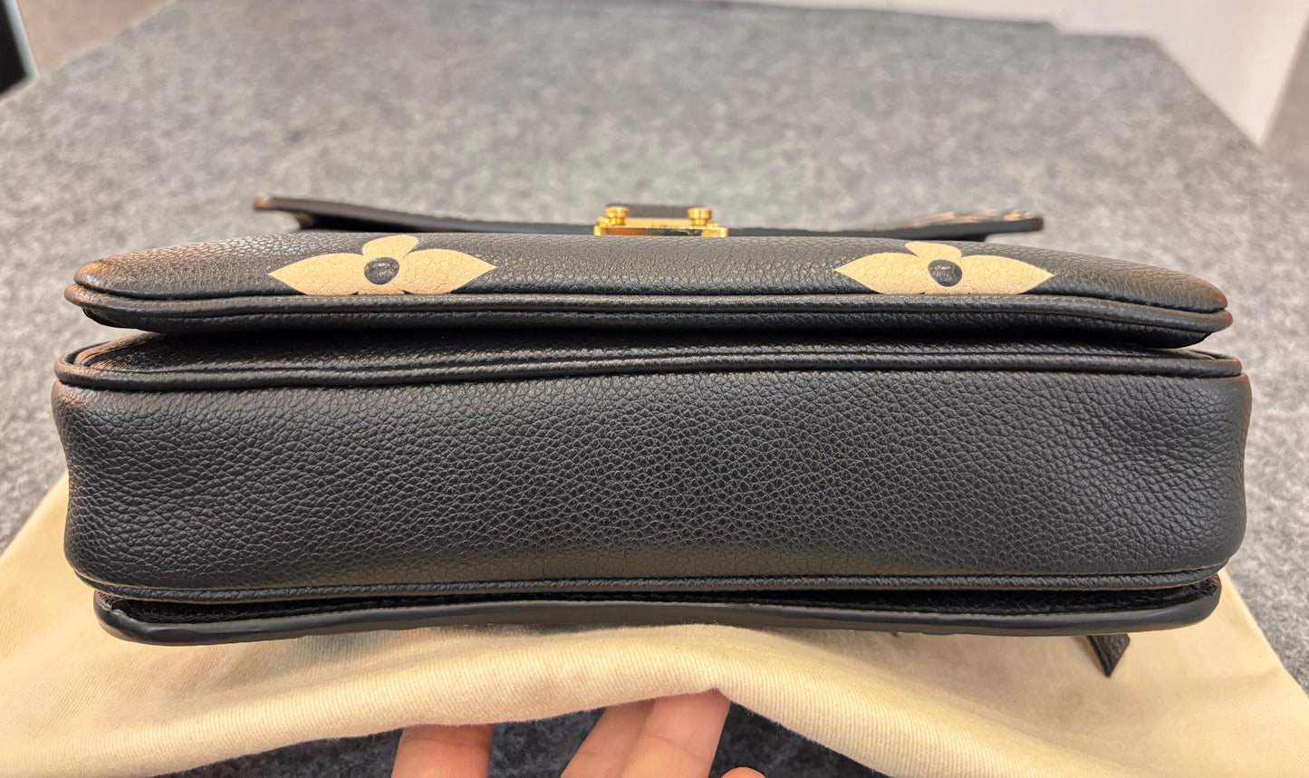 LV Metis Empreinte Bicolor Noir Creme (CHIP)