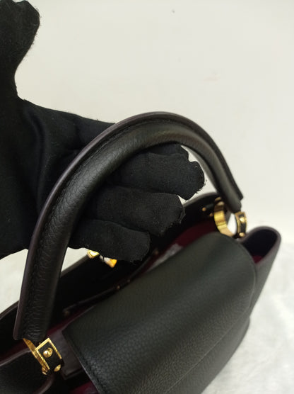LV Capucines PM Taurillon Noir 2019