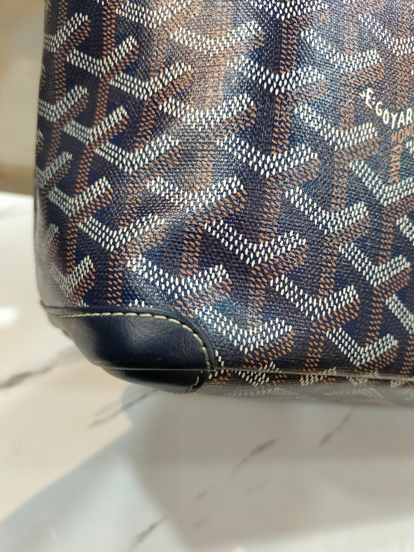 Goyard Artois PM Navy Blue 2019