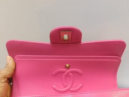 Chanel Small Caviar Pink LGHW (CHIP)