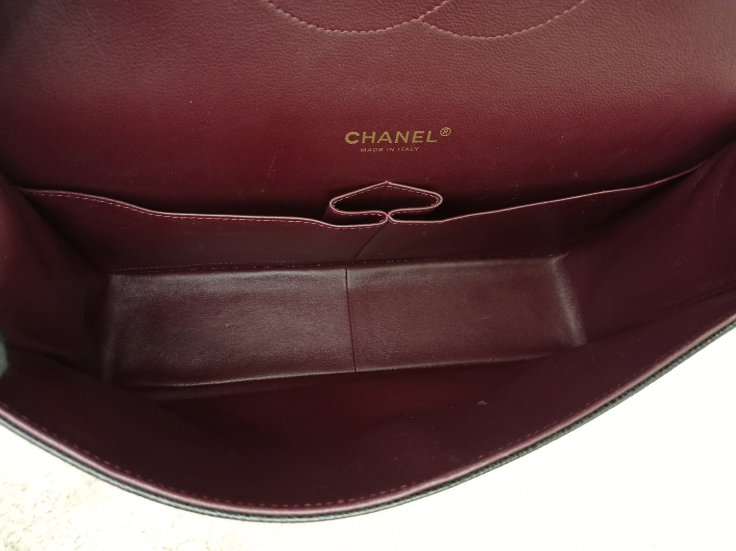 Chanel Maxi Caviar Black GHW DF #24