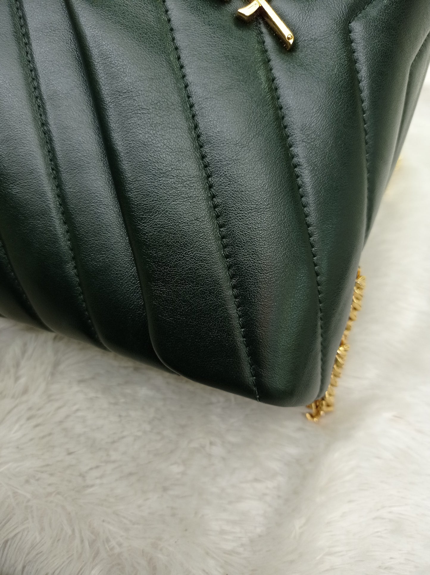 YsL Lou Lou Small Lamb Emerald Green GHW 2019