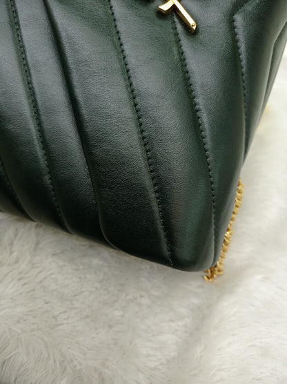 YsL Lou Lou Small Lamb Emerald Green GHW 2019
