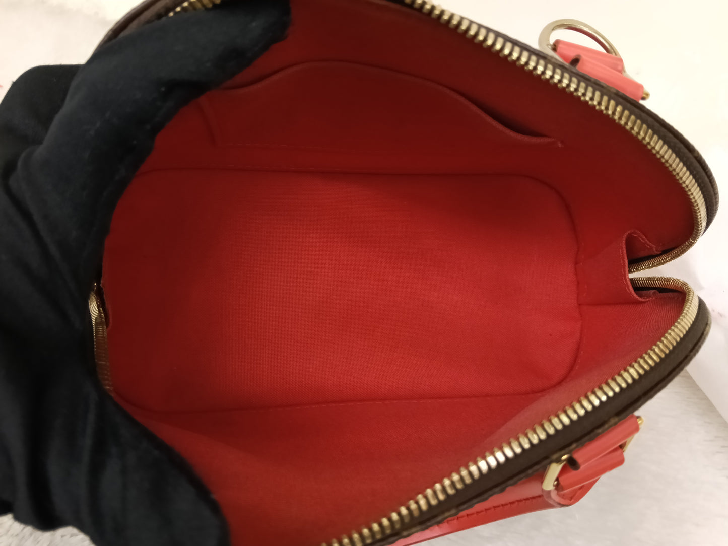 LV Alma BB Monogram Totem Flamingo 2015